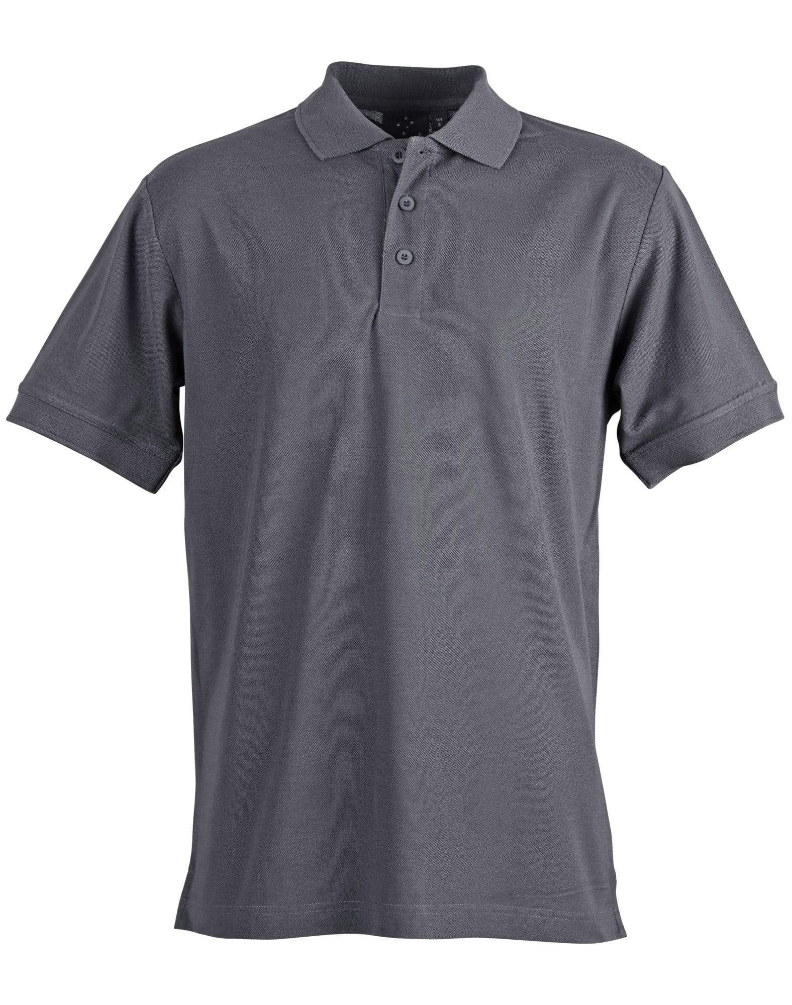 Connection Polo Men's Ps63 Casual Wear Winning Spirit Charcoal S